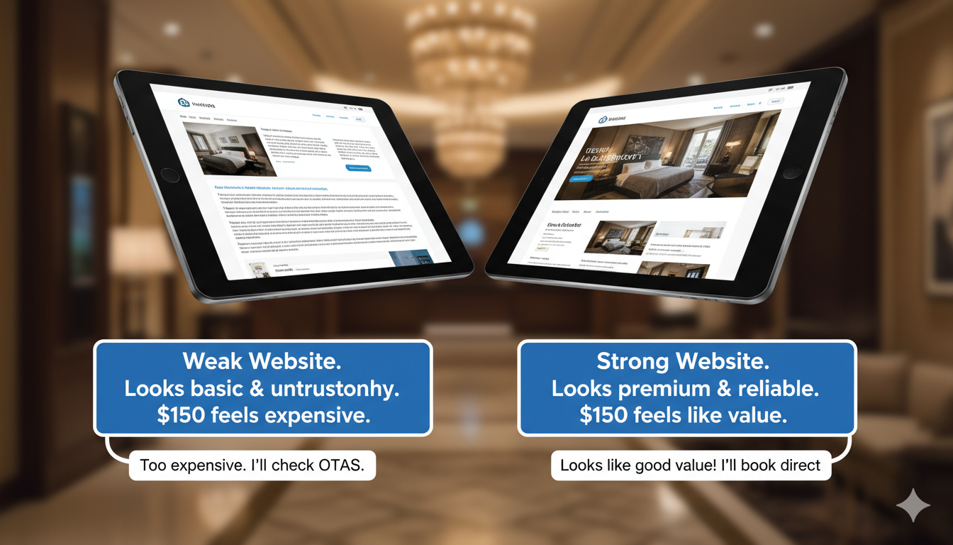 Website pricing power comparison