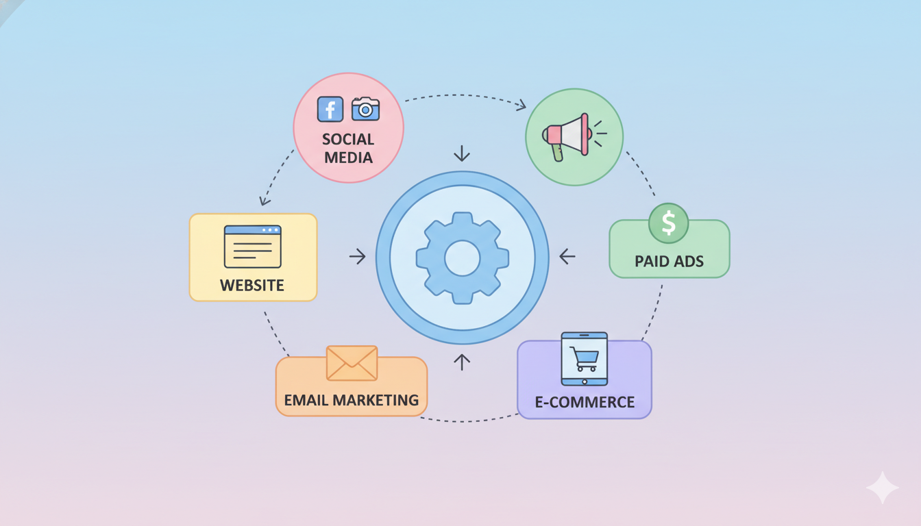 internet marketing services components