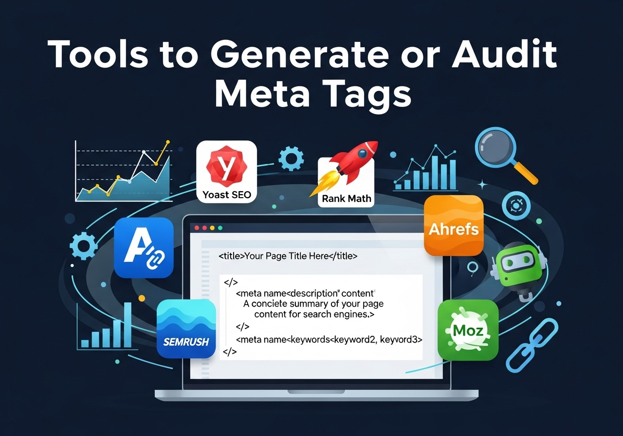 Tools to generate or audit meta tags